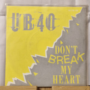 UB40 – Don't Break My Heart - Vinyl Maxi-Single Schallplatte