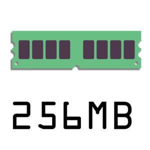 256MB