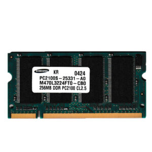 Samsung - M470L3224DT0-CB0 256 MB DDR-RAM 200-pin SO-DIMM PC-2100S