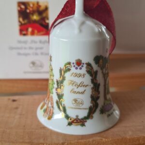 Hutschenreuther Weihnachtsglöckchen Jahrgang 1998