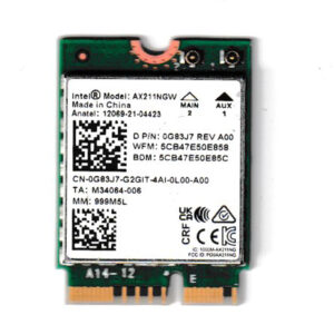 AX211NGW WiFi 6E M.2 Key E CNVio2 Dualband 2,4-GHz-/5-GHz